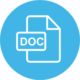 Microsoft Word doc icon